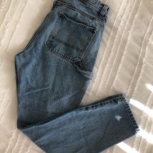 “Mom” high rise carpenter jeans